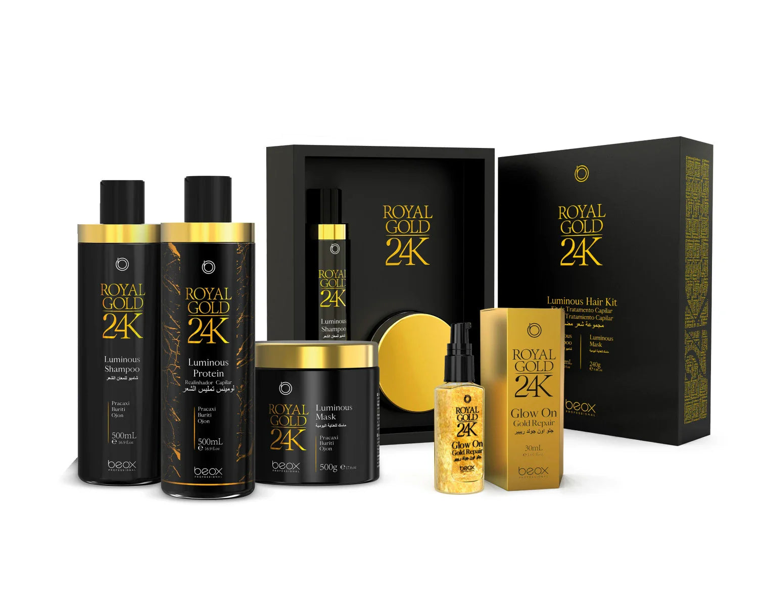 Royal Gold 24K - Nutrimento Intenso e lucentezza lussuosa