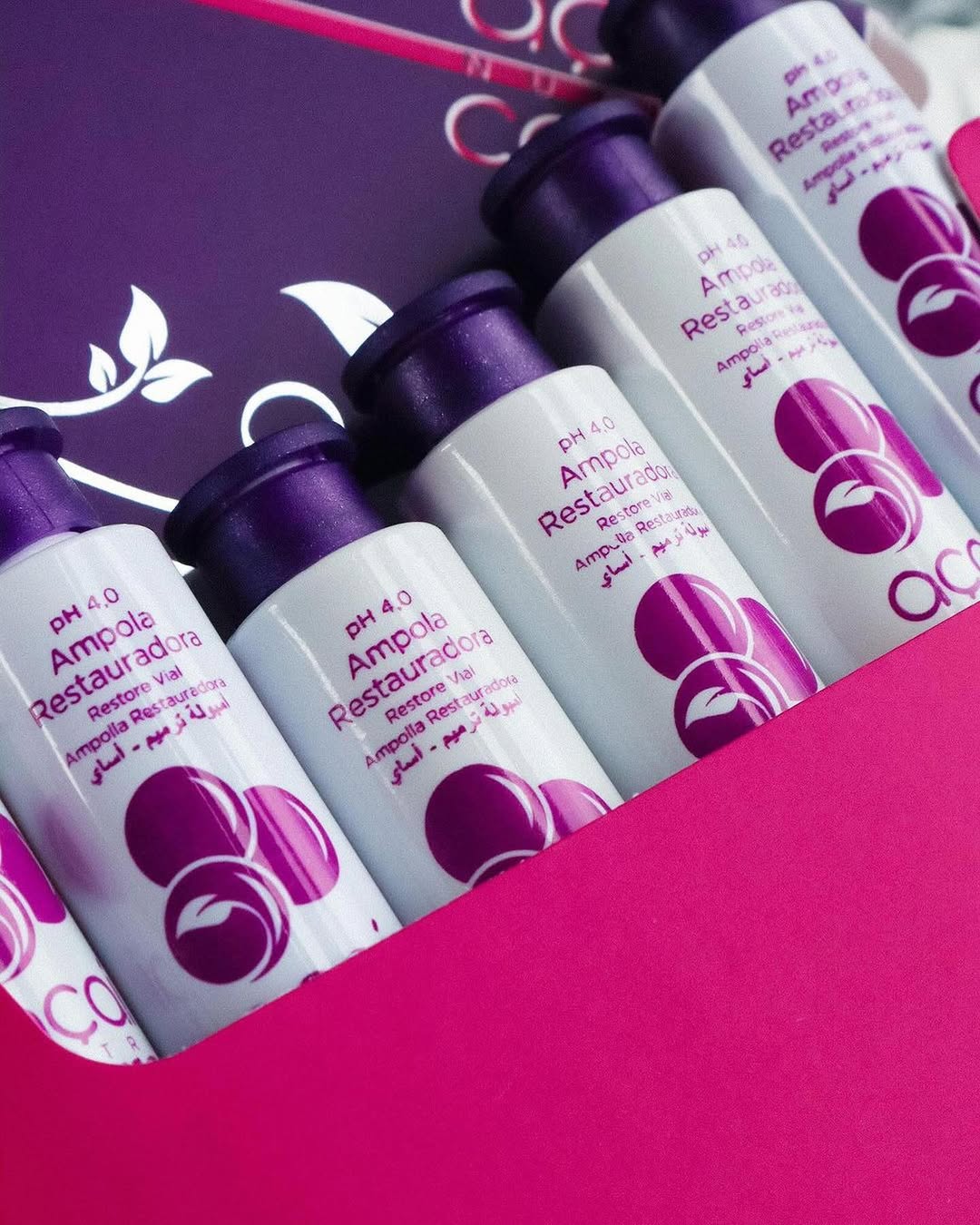 Açai Cream - Fiala ricostruttiva 6x 15ml – 6 flaconcini da 15 ml pH 4,0