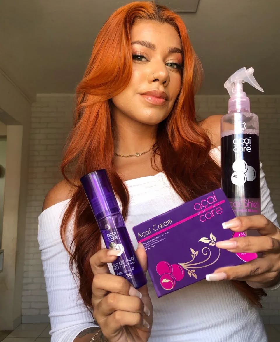 Termoprotettore bifasico Açai e Jabuticaba - 300 ml