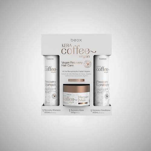 KeraCoffe - Kit per la ricostruzione dei capelli - Beox - Bella Donna Cosmetici