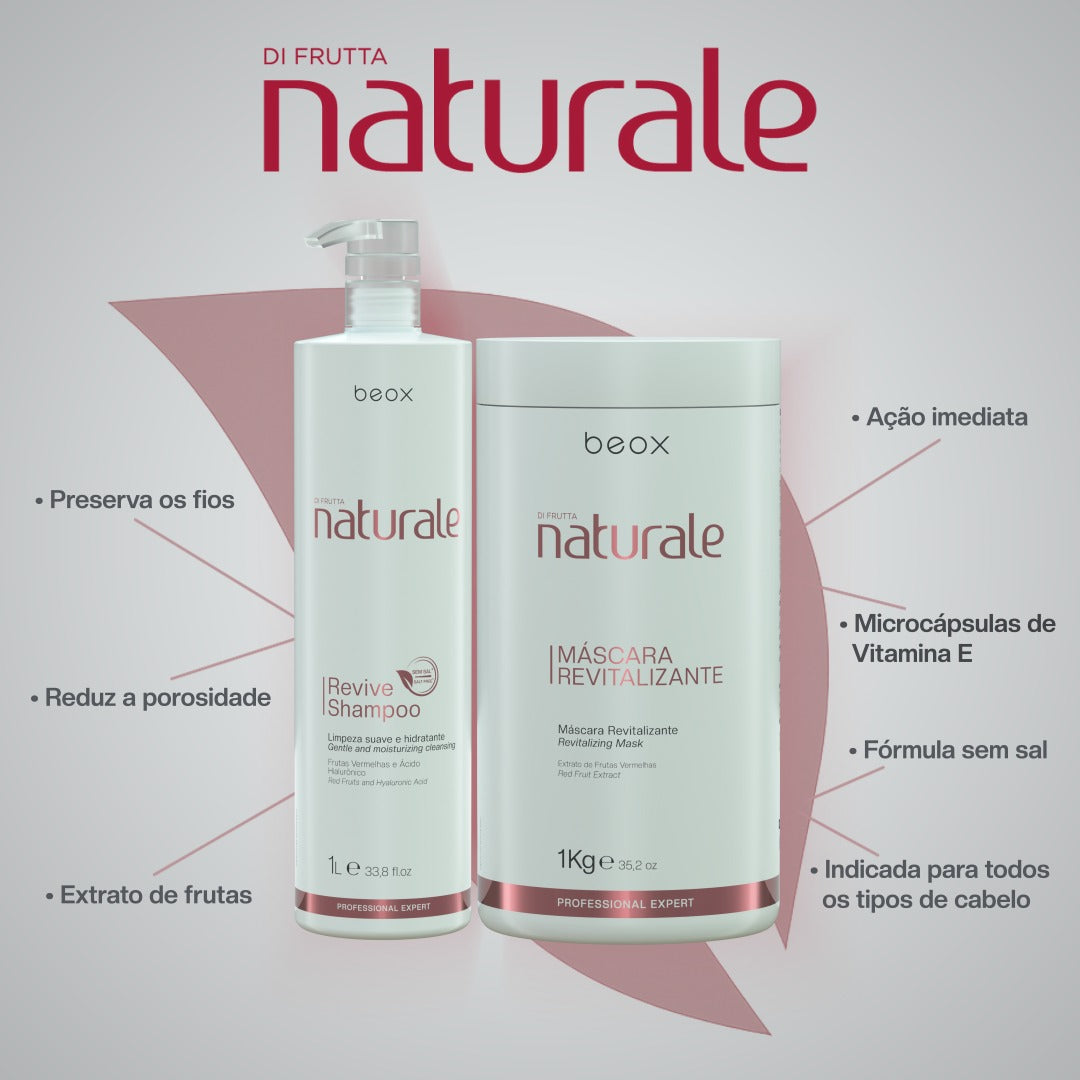 Maschera Rivitalizzante - Naturale 1L