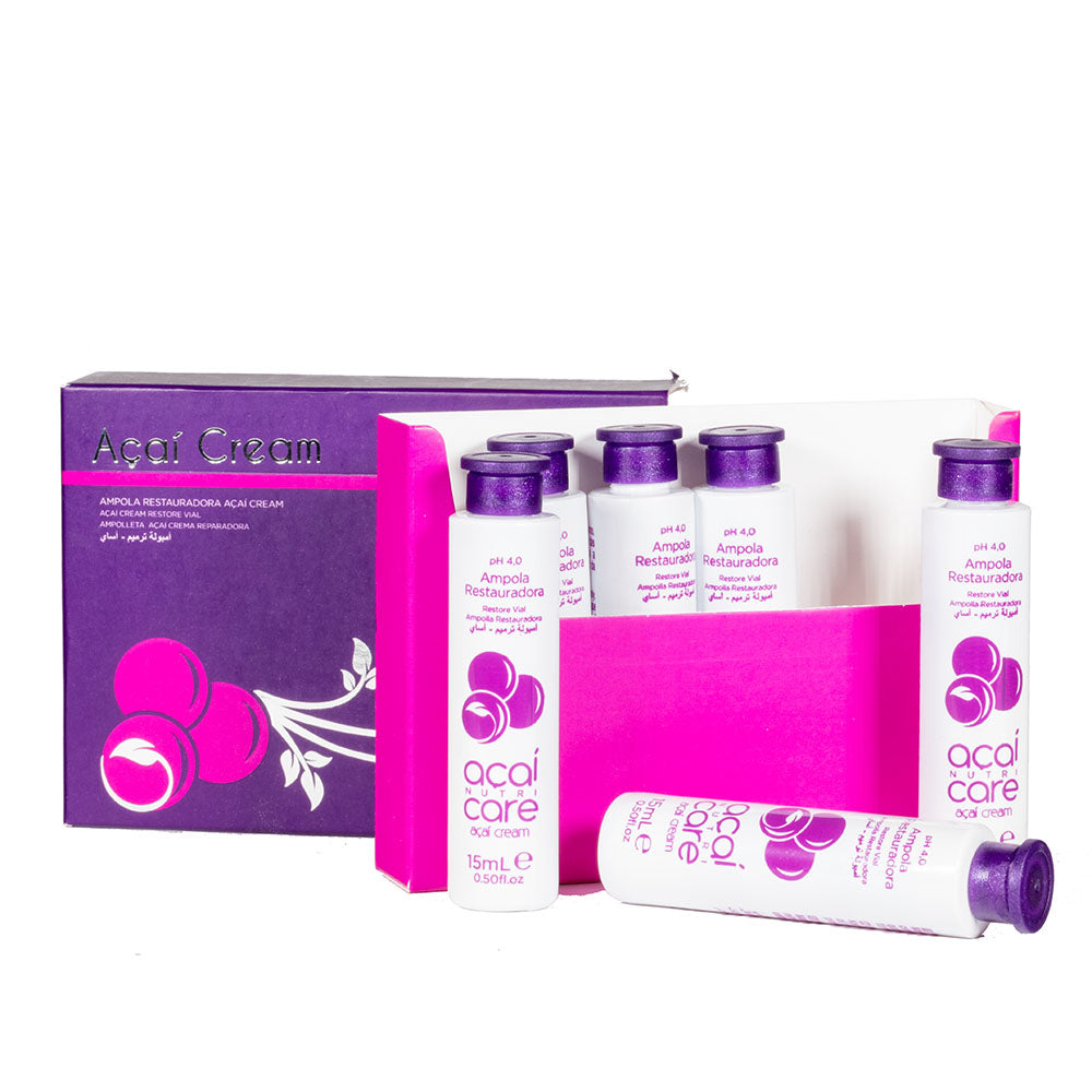  beox Açai Cream - Fiala ricostruttiva 6x 15ml - bella donna cosmetici