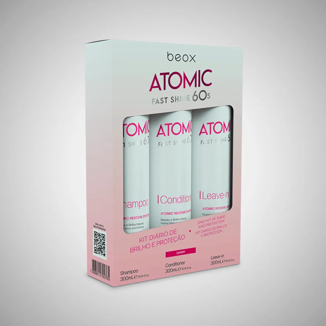 Kit Home care Beox Atomic Recovery 60s  - bella donna cosmetici