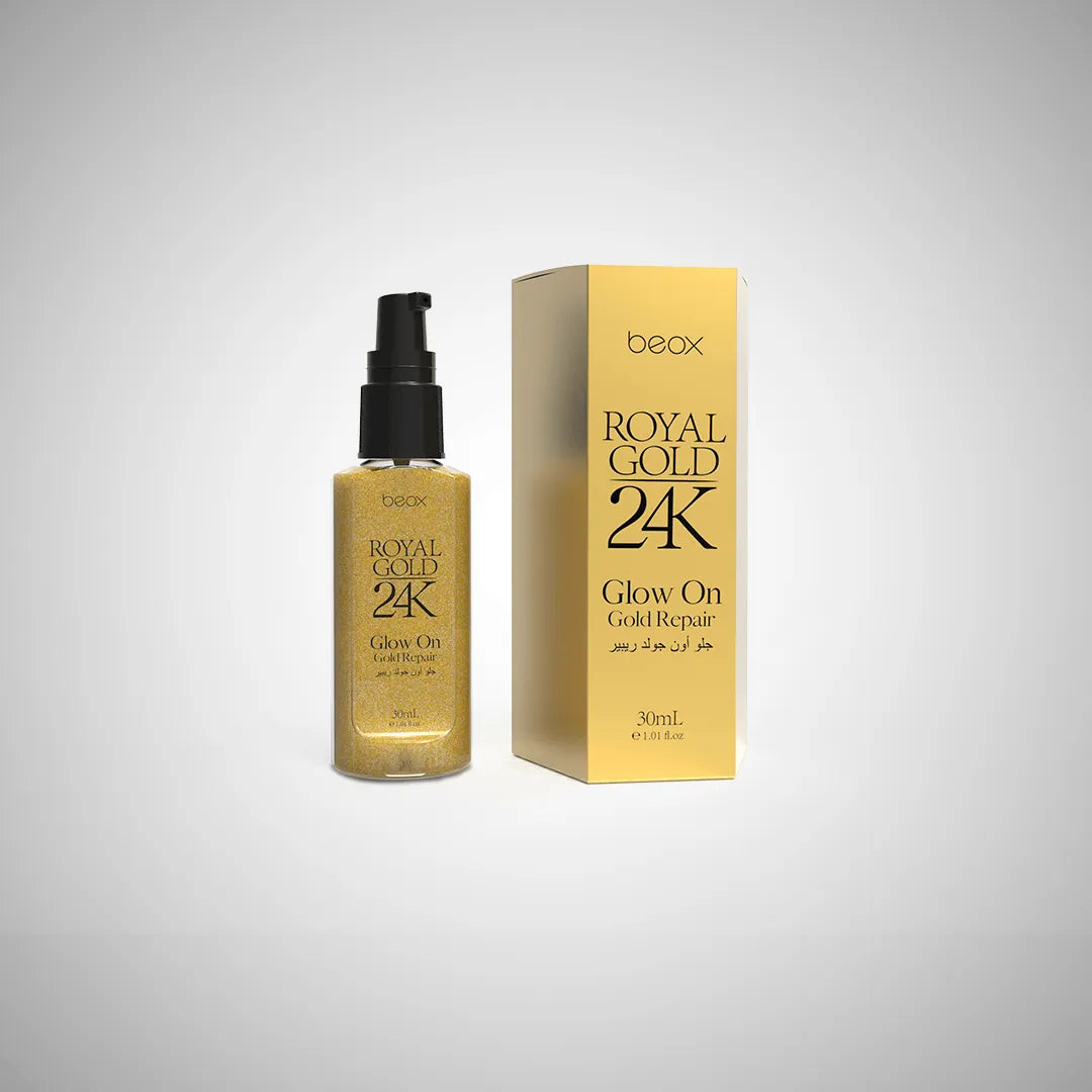 BEOX 24K Glow On hair oil - Olio Siero Riparatore