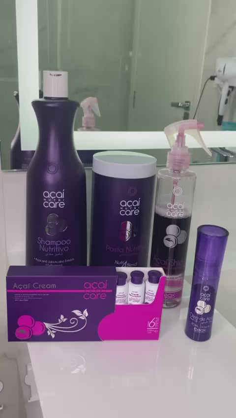 BEOX- Shampoo nutriente Açaí Nutri Care e Jabuticaba 1L - bella donna cosmetici