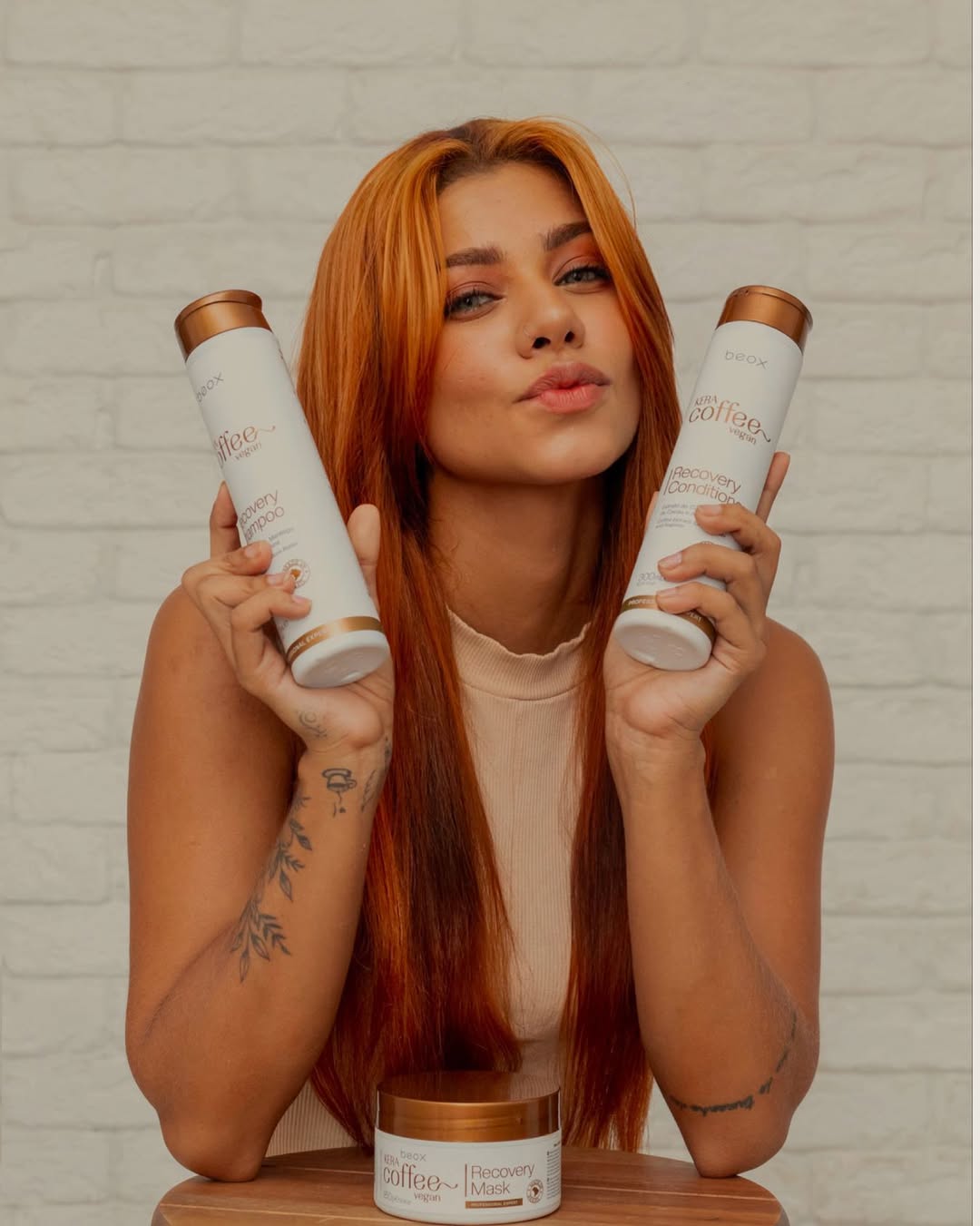 KeraCoffe - Kit per la ricostruzione dei capelli - Beox - Bella Donna Cosmetici